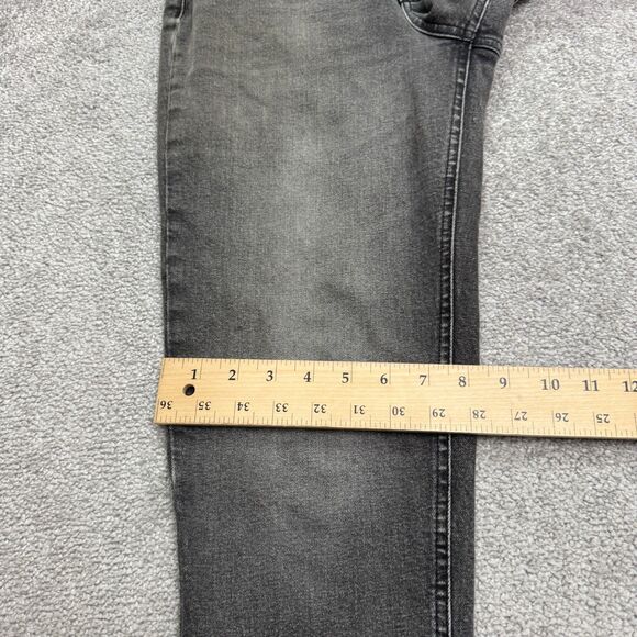 BDG Urban Outfitters Slim Straight Denim jeans Womens 28 Faded Black High Rise - Picture 14 of 16